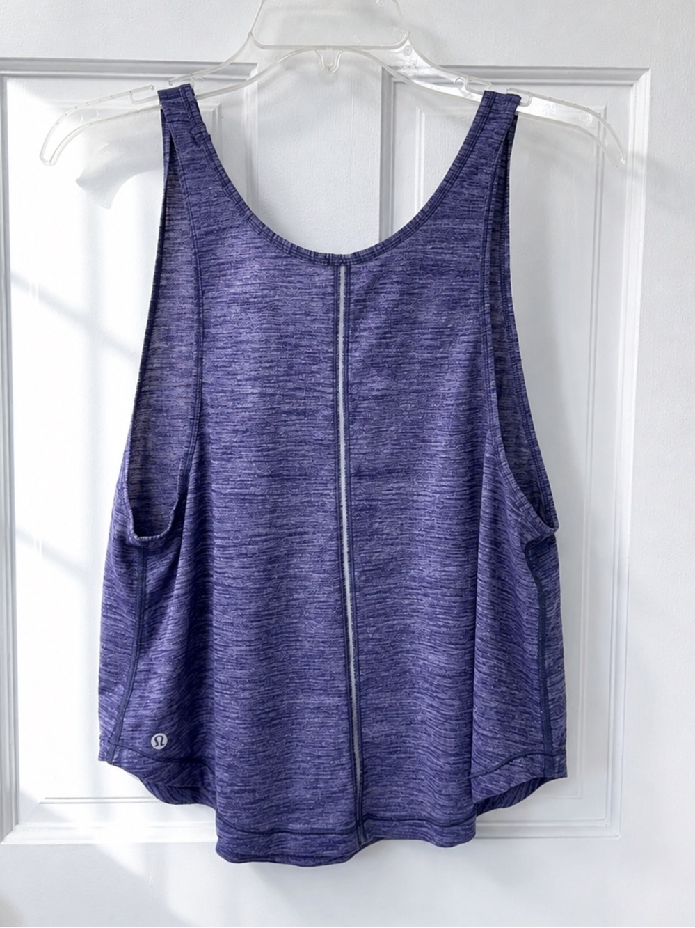 Lululemon Rush Hour Tank Heathered Emperor Blue Size 4/6
